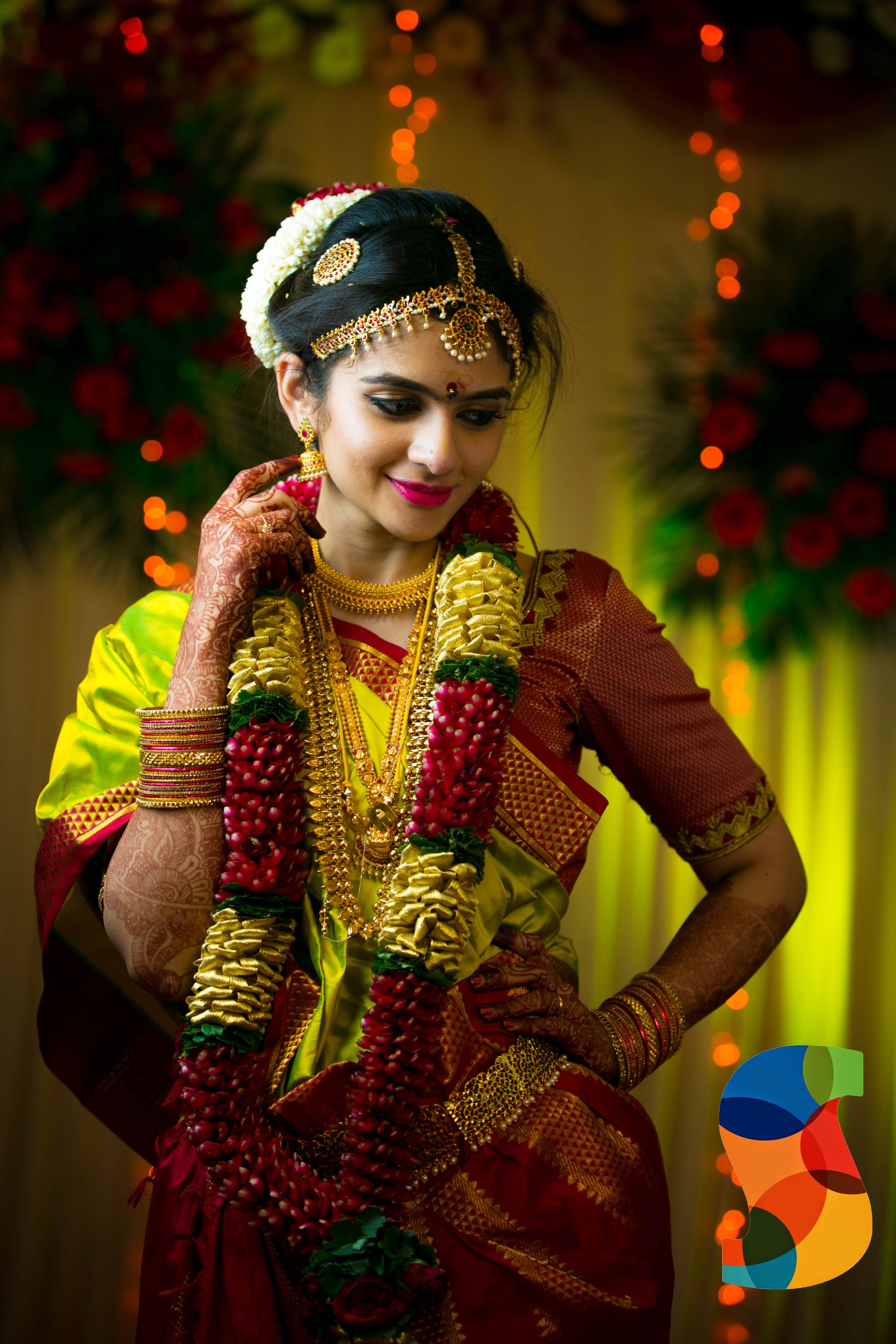 multicolor bridal