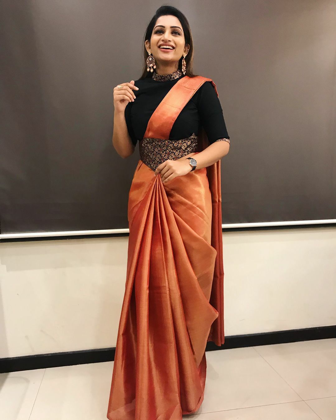 floral dupatta blouse
