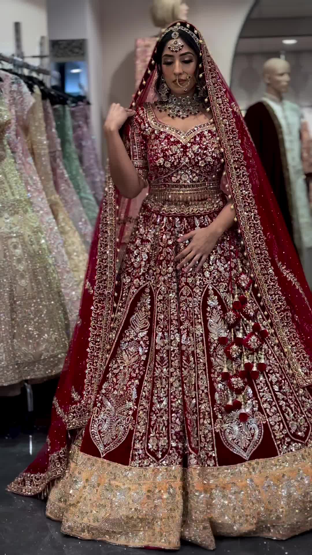 bridal stone kundan