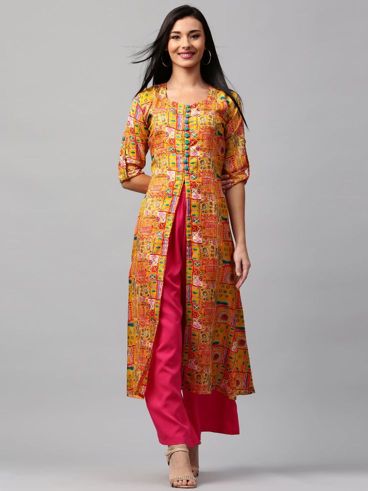 floral kurti
