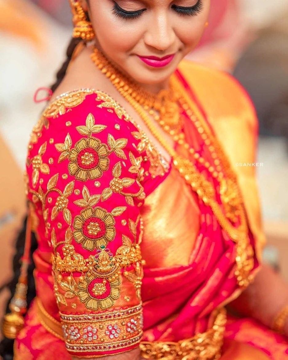 Designer blouse stitching by ladies tailor near me Velachery